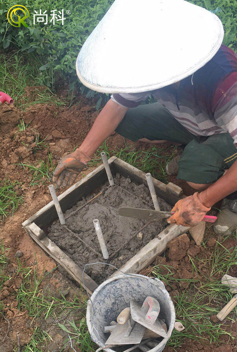 立桿太陽能殺蟲燈地基地籠安裝-固定模具 立桿太陽能殺蟲燈地基地籠安裝-固定模具