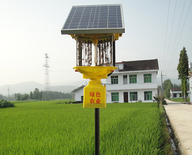 景觀頻振式太陽(yáng)能殺蟲燈作用明顯嗎